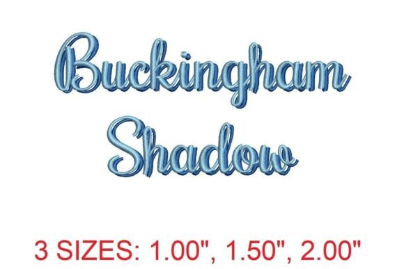Buckingham Shadow Font Review