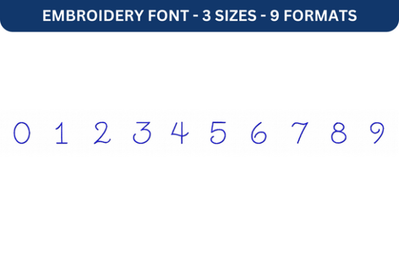 Little Days Font Number 0 to 9 Review