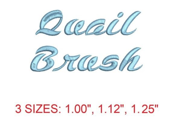 Quail Brush Font Review