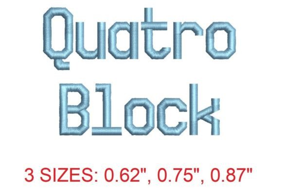 Quatro Block Font Review