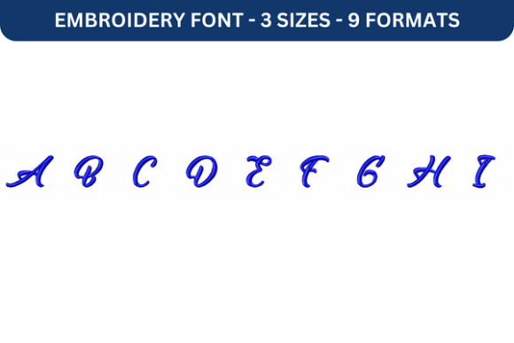 Reality Sunday Font Upper a to I