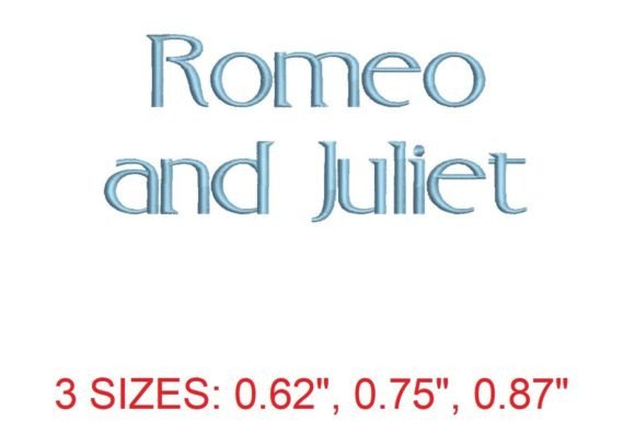 Romeo and Juliet Font Review