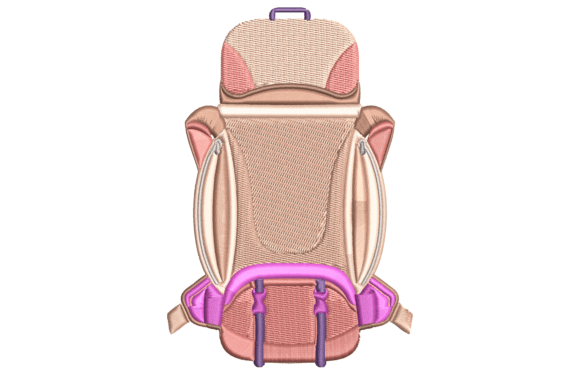 School Bag Embroidery Design