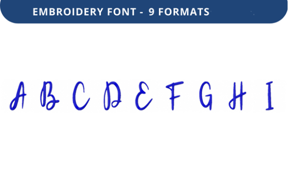 Smooth Slushie Font a to I