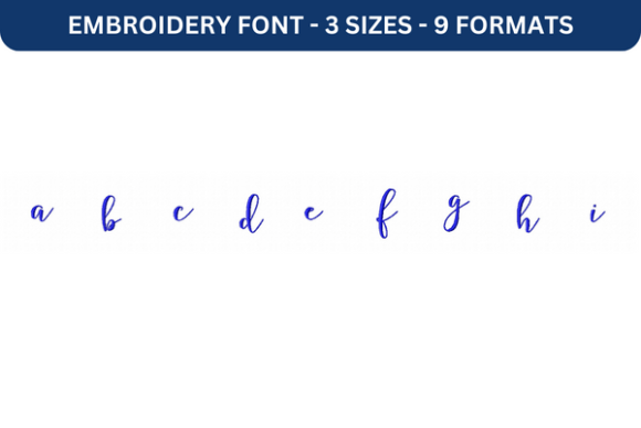 Storybook Font Lower a to I