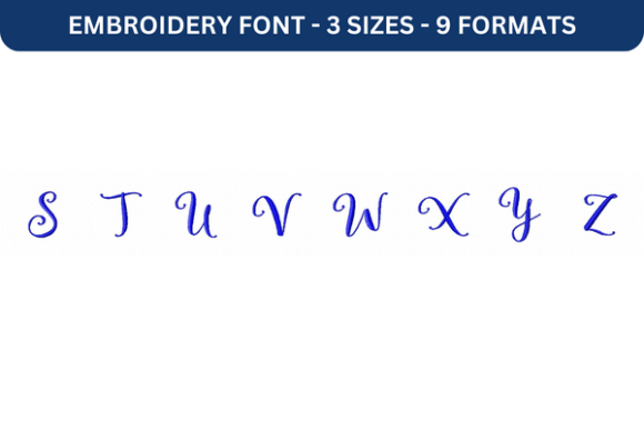 Storybook Font Upper S to Z Review