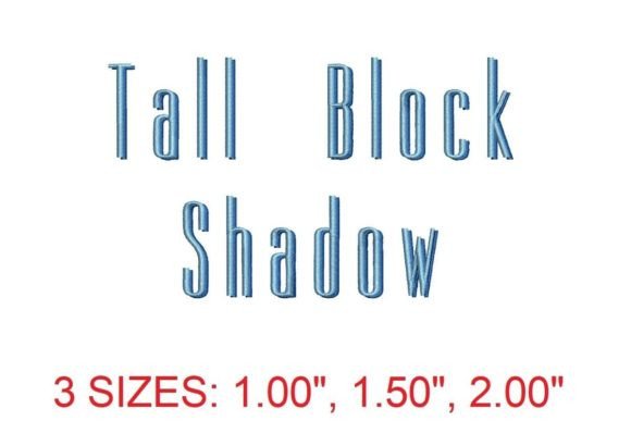 Tall Block Shadow Font Review