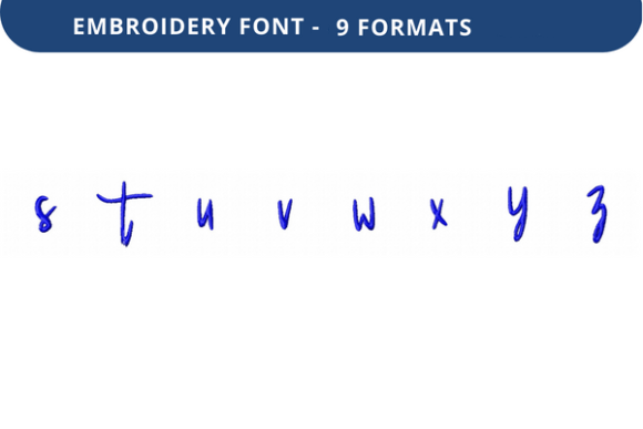 Under Secretary Font Lowercase S to Z