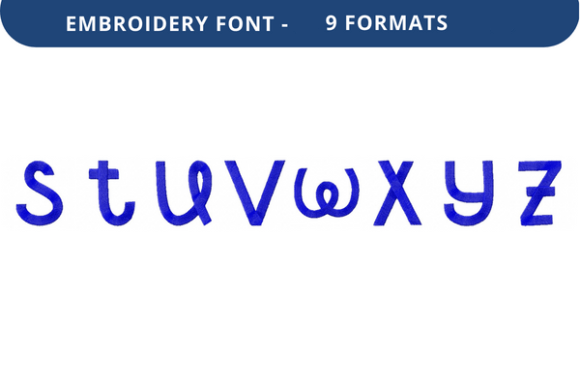 Whimper Willow Font Lowercase S to Z